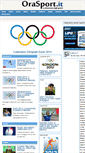 Mobile Screenshot of orasport.it